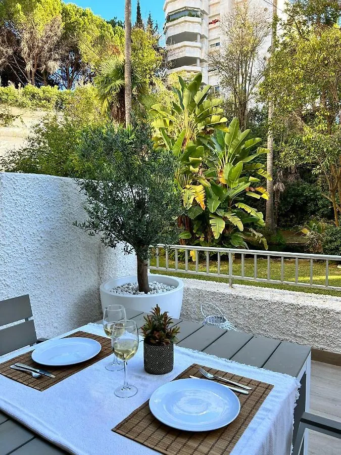 アパート マルベーリャCasa Jardines Del Mar 110アパートメント スペイン